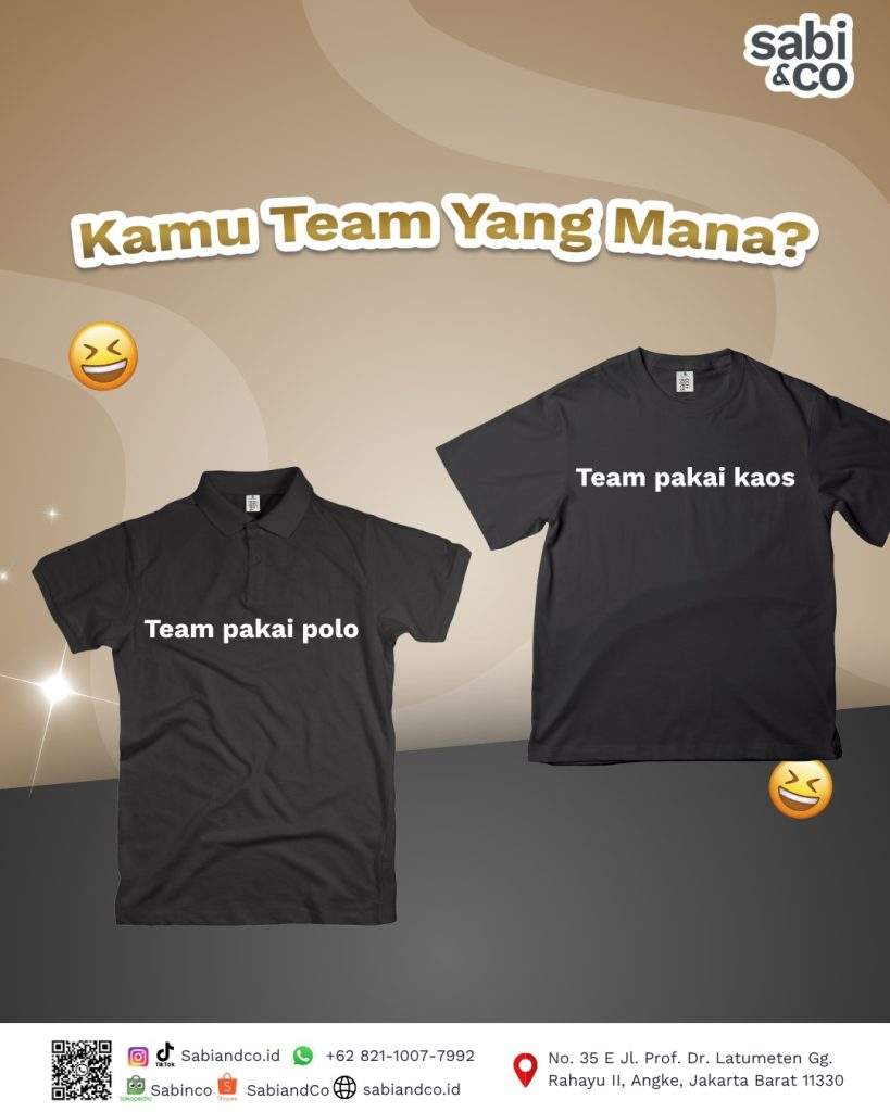 Kaos Polos Custom vs Kaos Polos Biasa