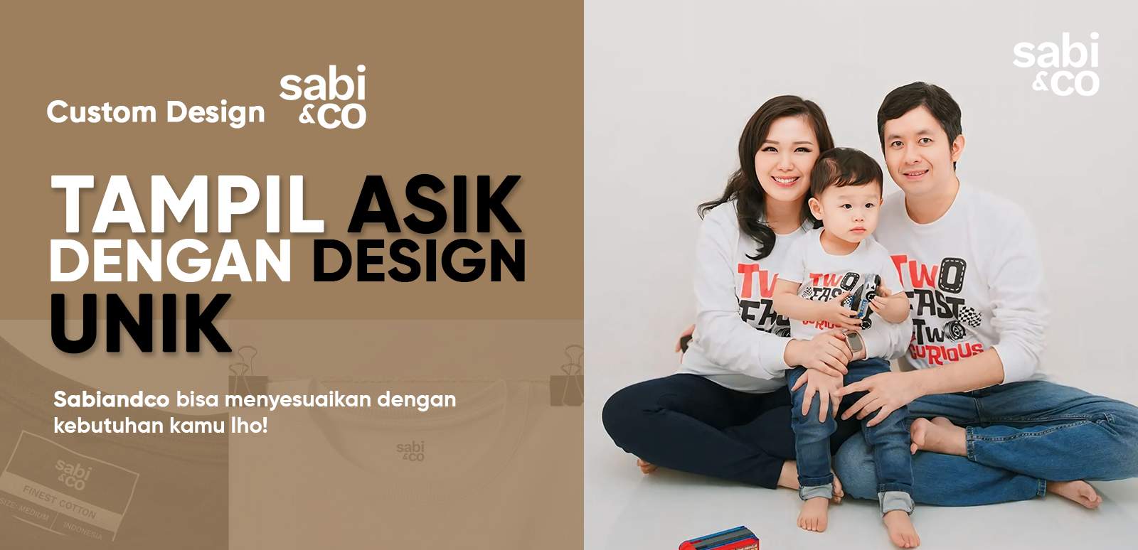 Banner custom design