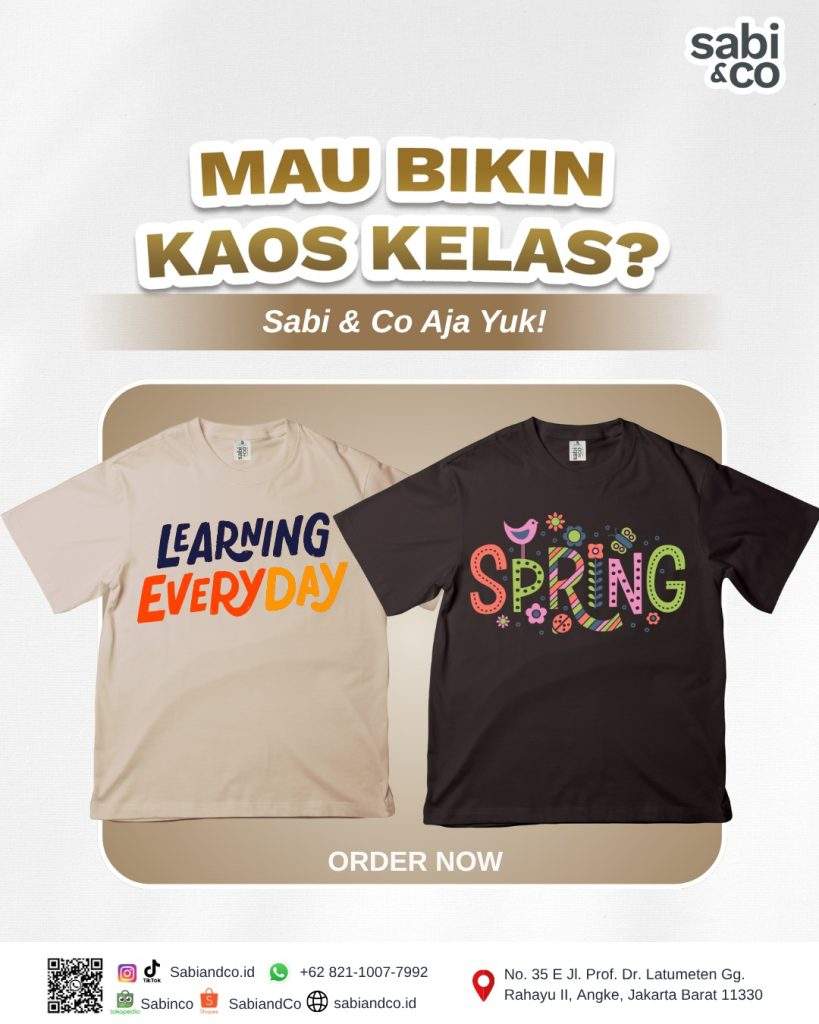 Kaos Polos untuk Kampanye Sosial