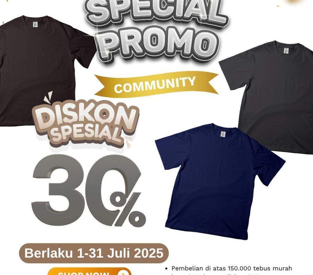 Kaos Polos dengan Harga Terjangkau