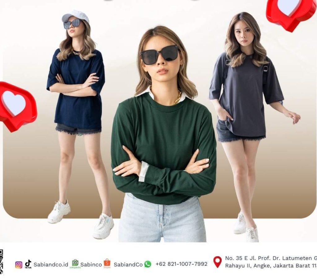 Kaos polos atau kaos bermotif mana yang cocok