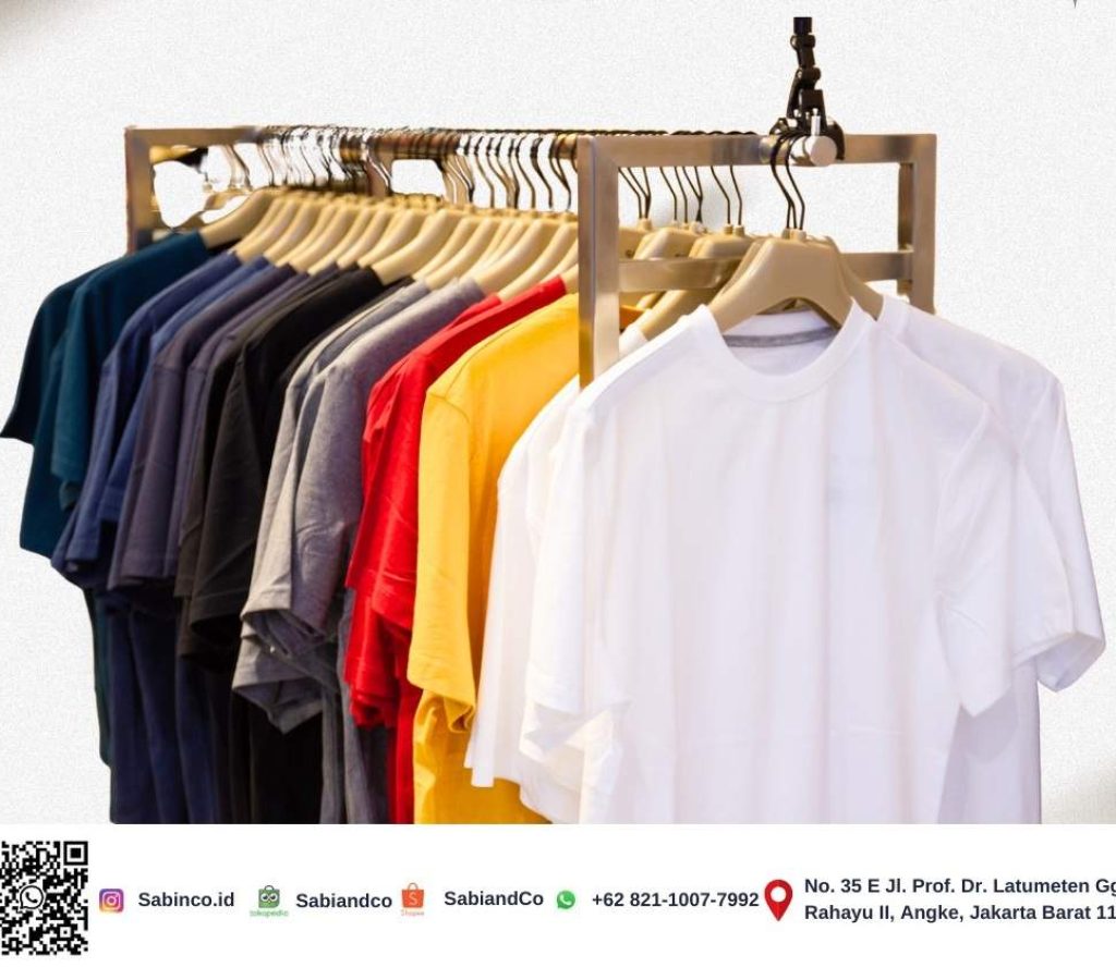 kaos polos di jakarta